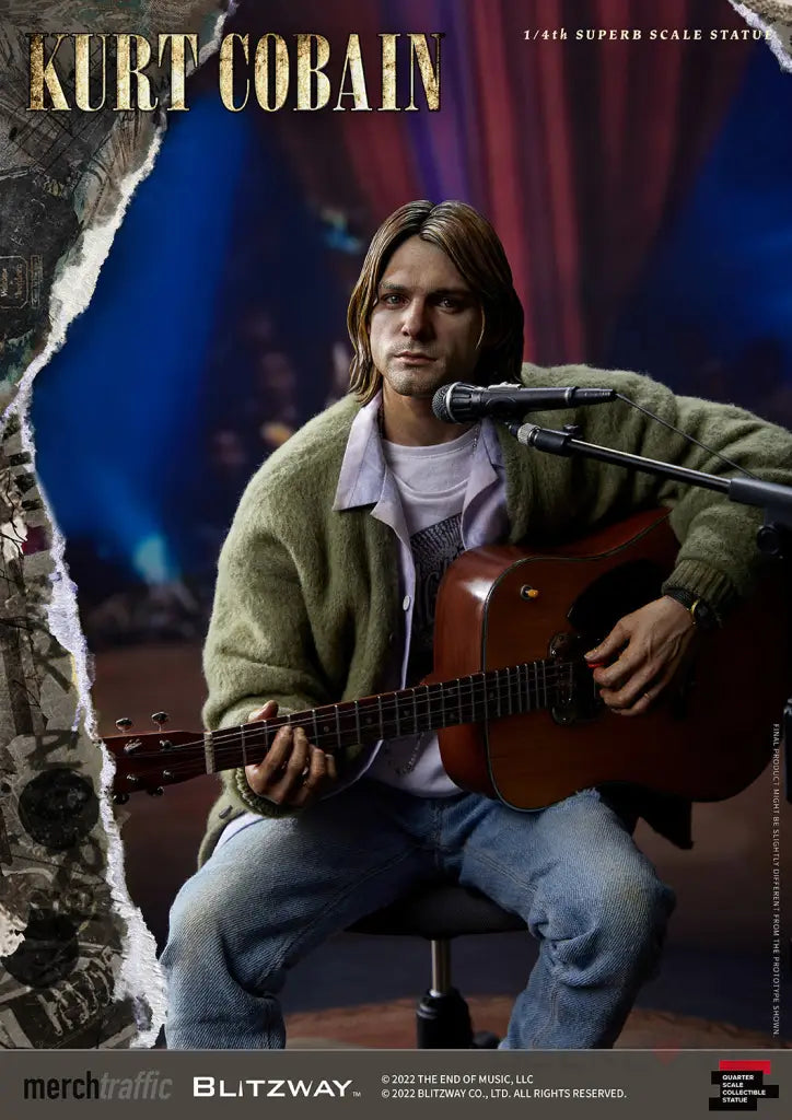 Kurt Cobain 1/4 Scale Statue Preorder