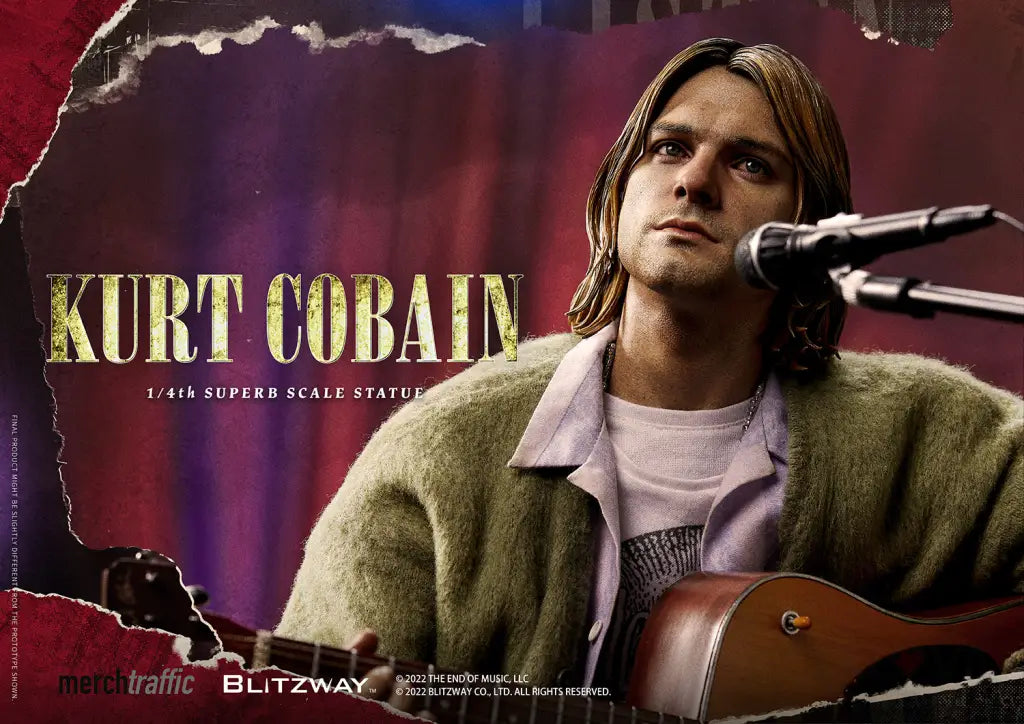 Kurt Cobain 1/4 Scale Statue Preorder