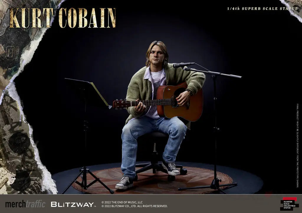 Kurt Cobain 1/4 Scale Statue Preorder