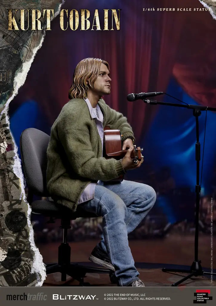 Kurt Cobain 1/4 Scale Statue Preorder