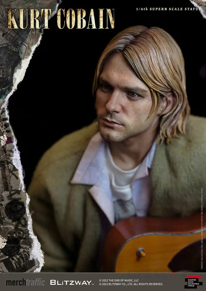 Kurt Cobain 1/4 Scale Statue Preorder