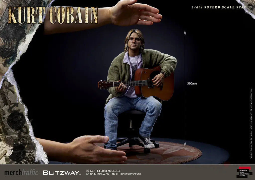 Kurt Cobain 1/4 Scale Statue Preorder