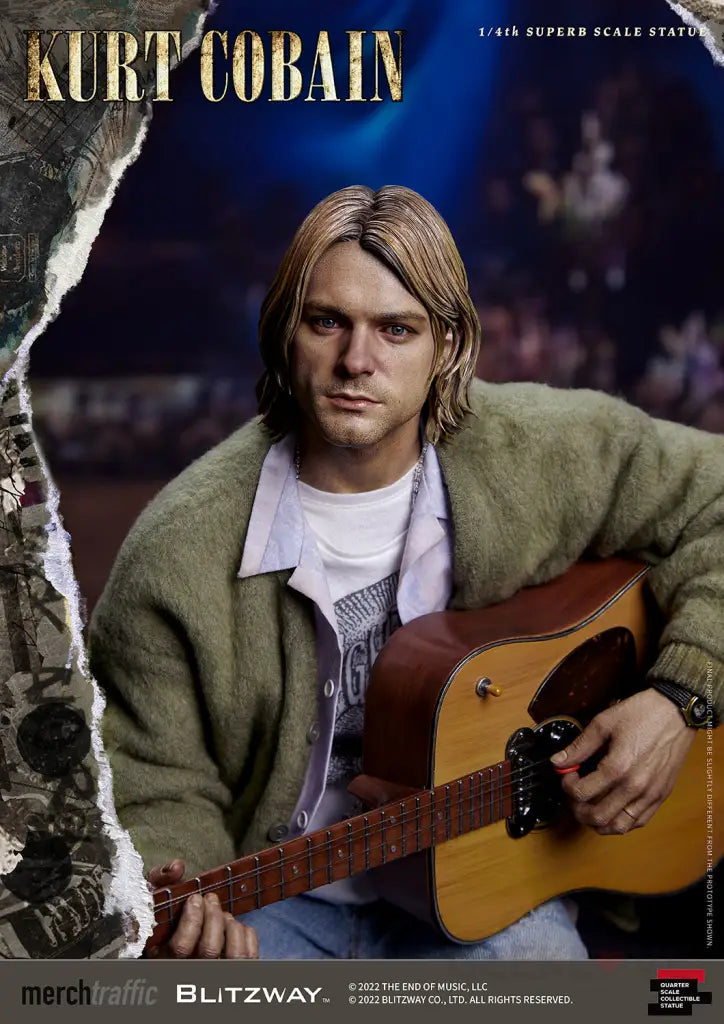 Kurt Cobain 1/4 Scale Statue Preorder