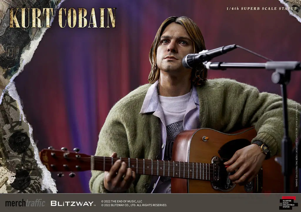 Kurt Cobain 1/4 Scale Statue Preorder