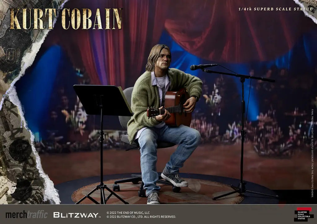 Kurt Cobain 1/4 Scale Statue Preorder