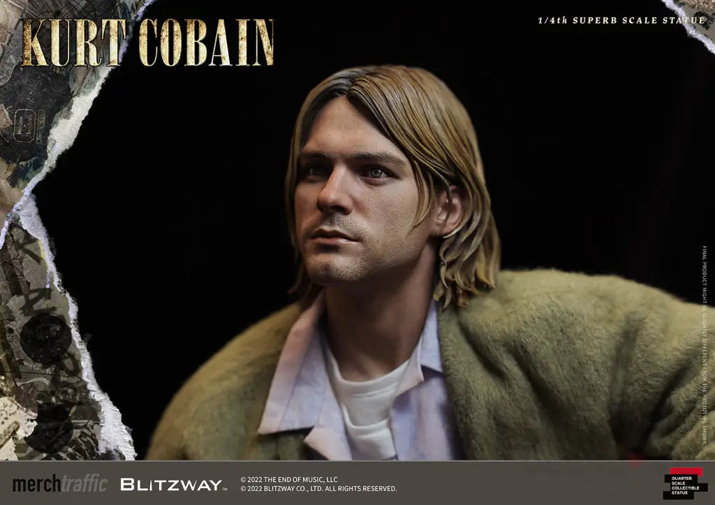 Kurt Cobain 1/4 Scale Statue Preorder