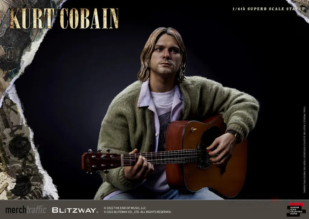 Kurt Cobain 1/4 Scale Statue Preorder