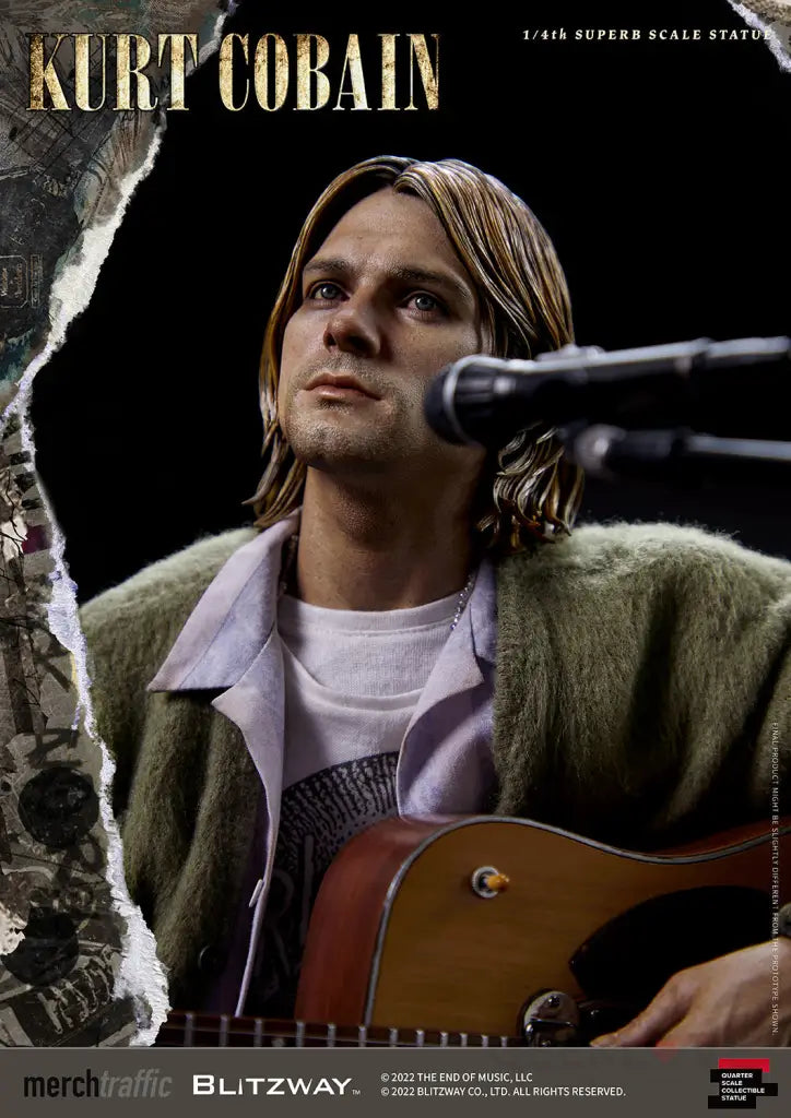 Kurt Cobain 1/4 Scale Statue Preorder