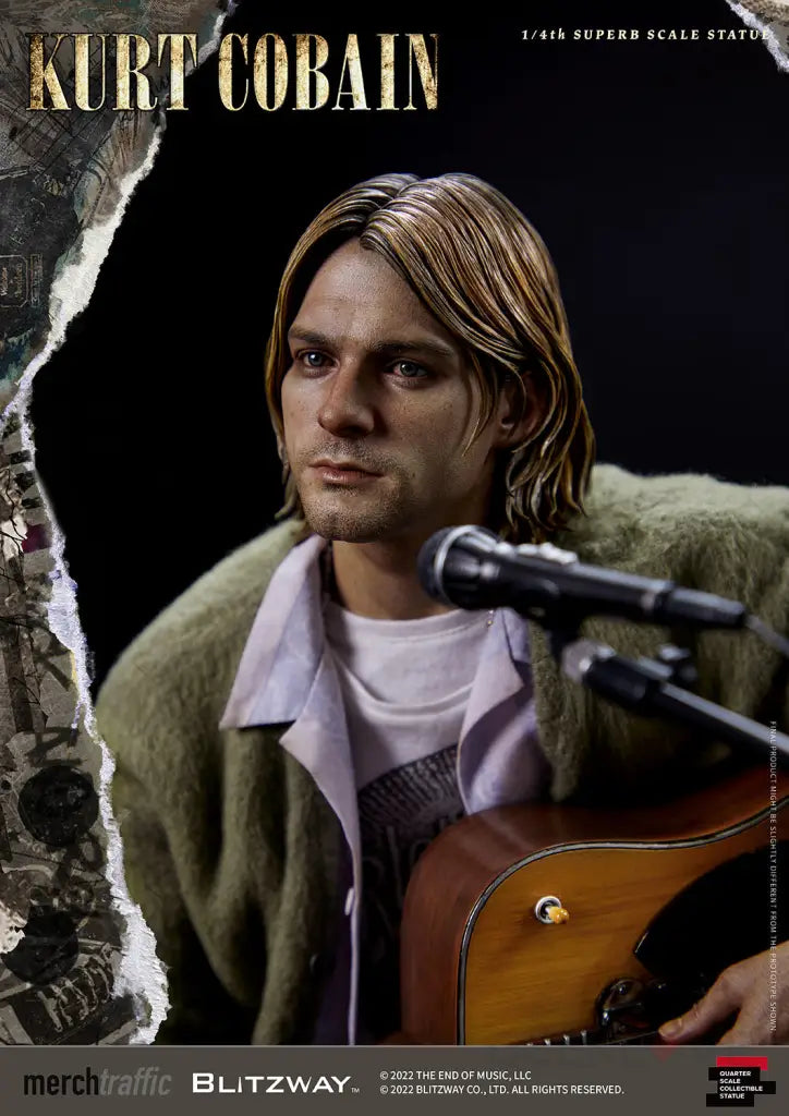 Kurt Cobain 1/4 Scale Statue Preorder