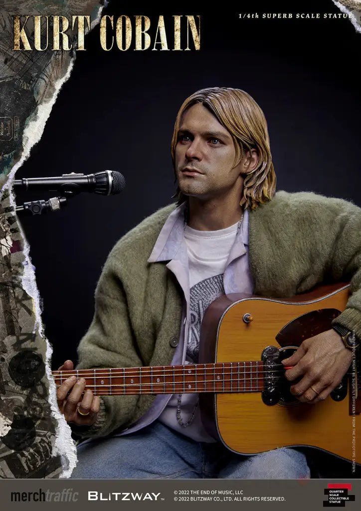 Kurt Cobain 1/4 Scale Statue Preorder