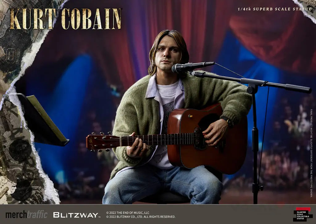 Kurt Cobain 1/4 Scale Statue Preorder