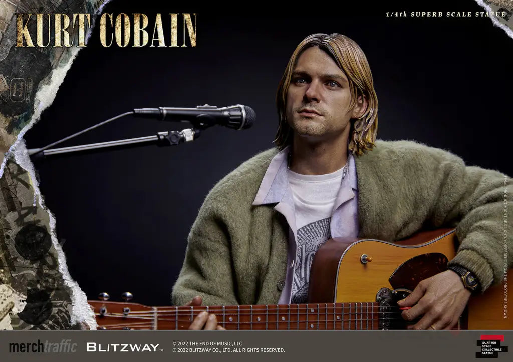 Kurt Cobain 1/4 Scale Statue Preorder