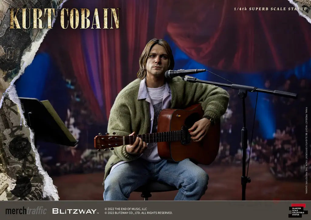 Kurt Cobain 1/4 Scale Statue Preorder