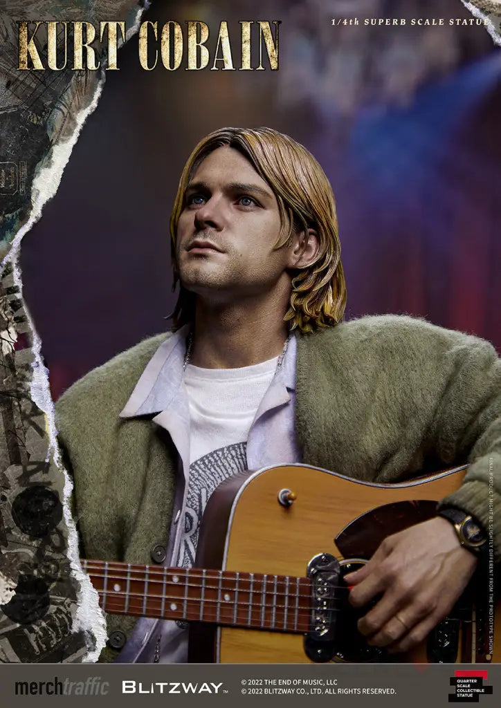 Kurt Cobain 1/4 Scale Statue Preorder
