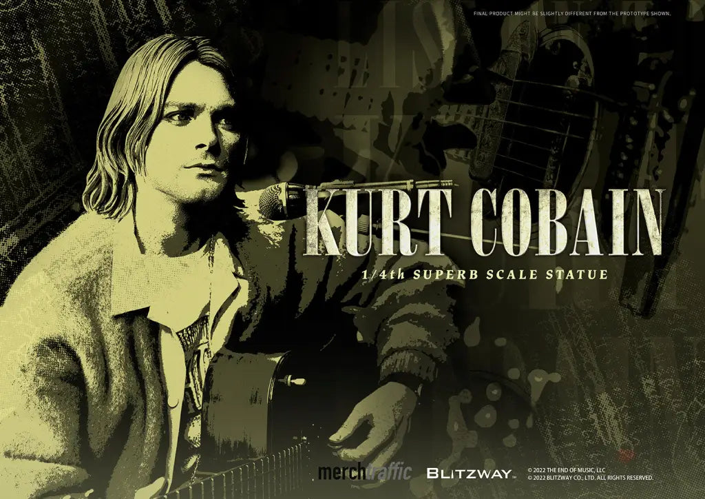 Kurt Cobain 1/4 Scale Statue Preorder