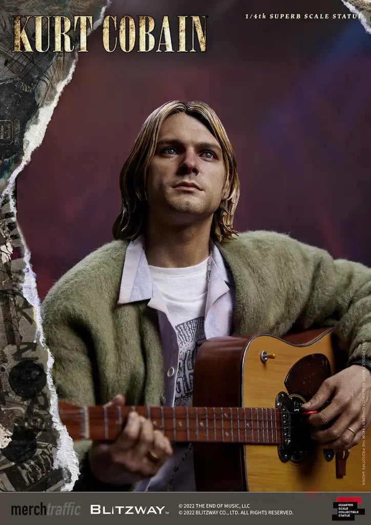 Kurt Cobain 1/4 Scale Statue Preorder