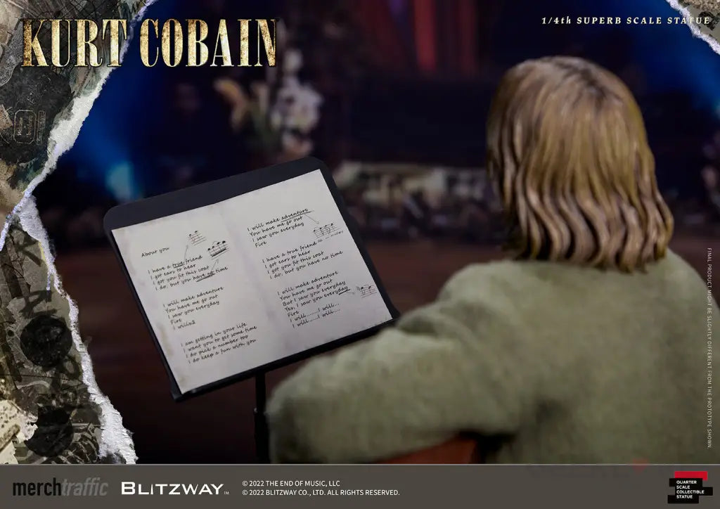 Kurt Cobain 1/4 Scale Statue Preorder