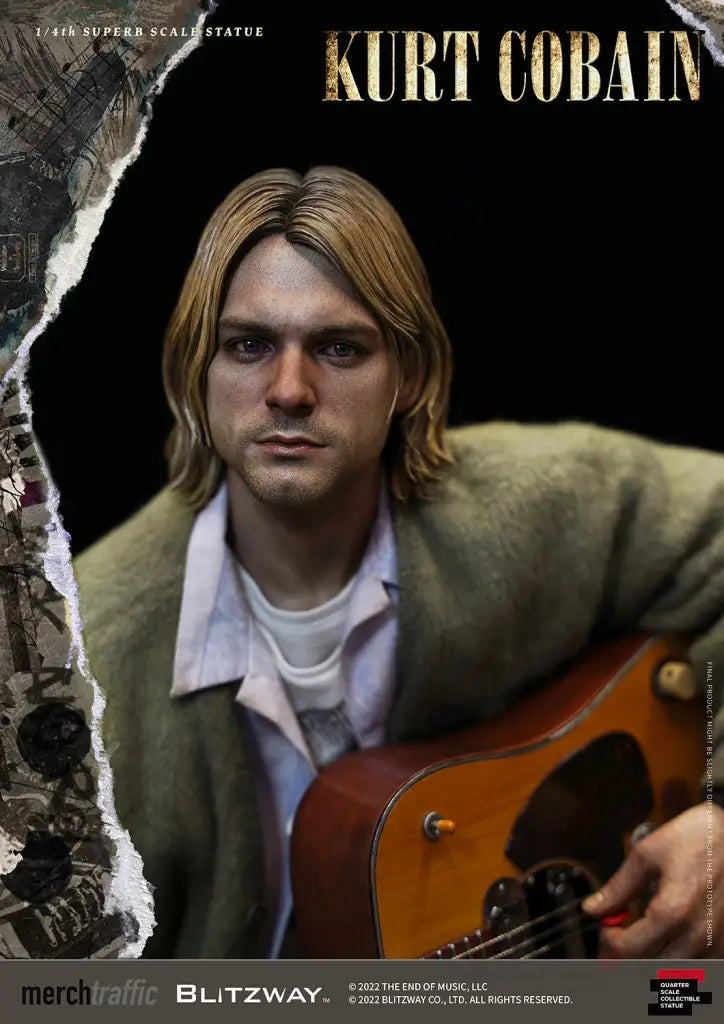 Kurt Cobain 1/4 Scale Statue Preorder