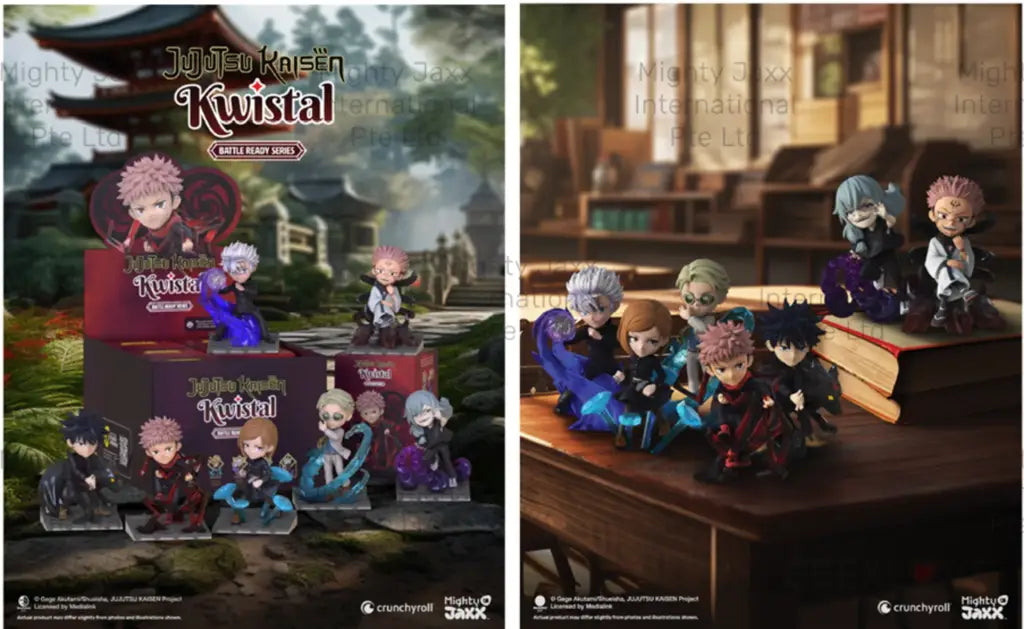 Kwistal Jujutsu Kaisen Battle Ready Series Blind Box Geekloveph Toy