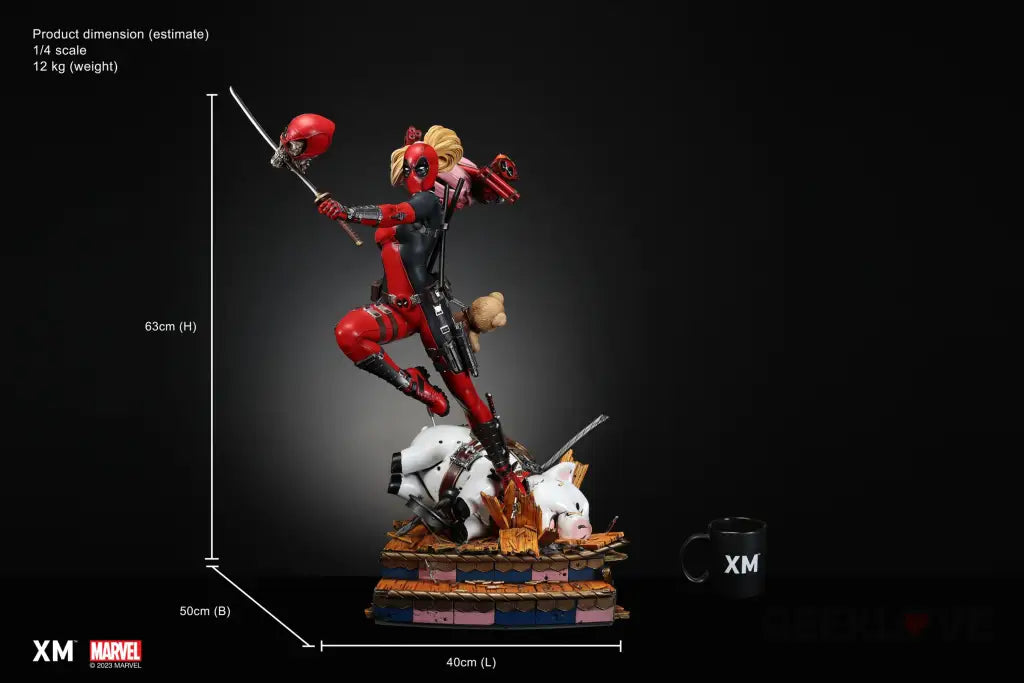 Lady Deadpool 1/4 Scale Statue Figure