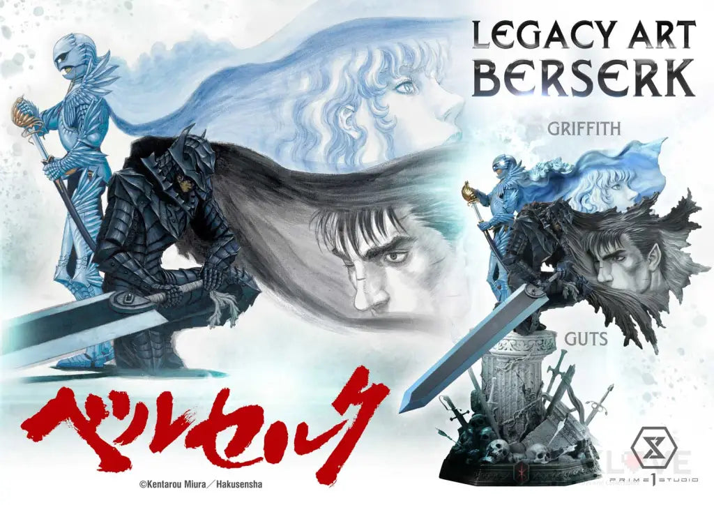 Legacy Art Kentaro Miura Berserk Guts Bonus Version Scale Figure