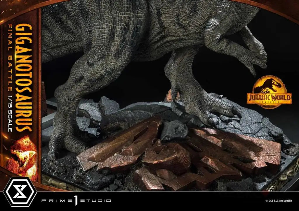 Legacy Museum Collection Jurassic World: Dominion (Film) Giganotosaurus 1/15 Scale Figure