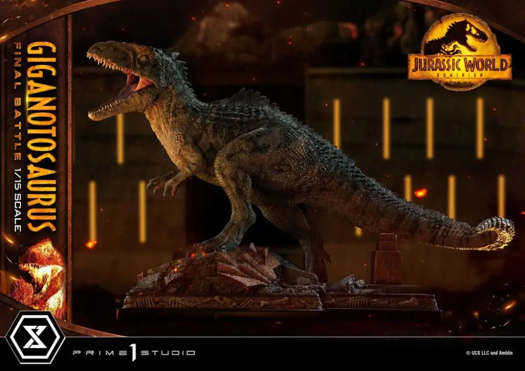 Legacy Museum Collection Jurassic World: Dominion (Film) Giganotosaurus 1/15 Scale Figure