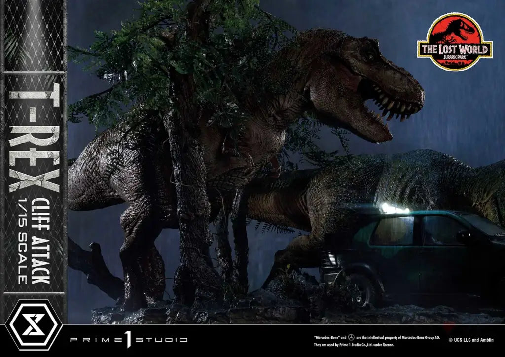 Legacy Museum Collection The Lost World: Jurassic Park (Film) T-Rex Cliff Attack