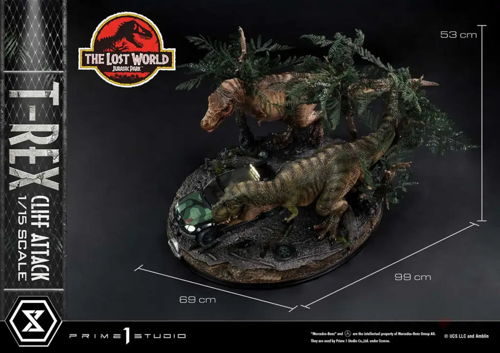 Legacy Museum Collection The Lost World: Jurassic Park (Film) T-Rex Cliff Attack