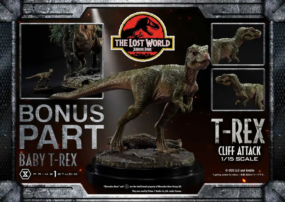 Legacy Museum Collection The Lost World: Jurassic Park (Film) T-Rex Cliff Attack Bonus Version Pre