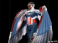 Legacy Replica Captain America Sam Wilson (Closed Wings Version) 1/4 Scale Statue - GeekLoveph
