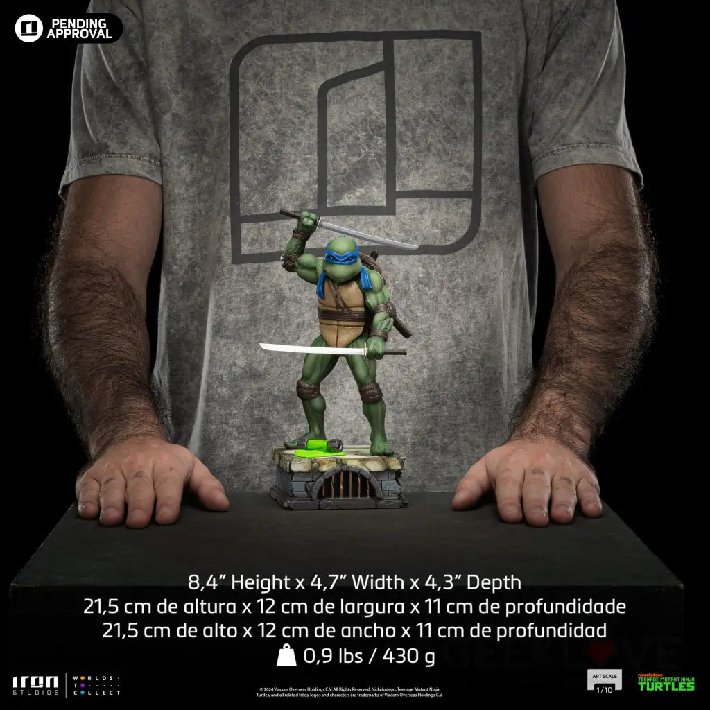 Leonardo Tmnt Art Scale 1/10 Figure