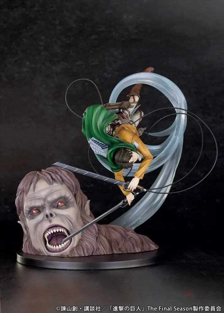 Levi Vs Beast Titan Ver. Scale Figure