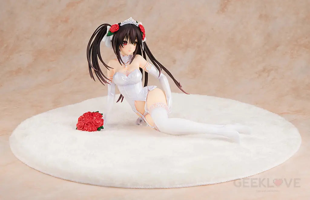 Light Novel Edition Kurumi Tokisaki: Wedding Dress Ver. - GeekLoveph