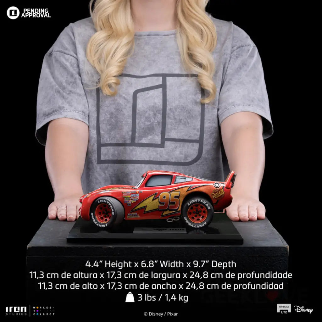 Lightning Mcqueen Art Scale 1/10 Figure