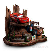 Lightning Mcqueen & Tow Mater Deluxe Art Scale 1/10 Figure