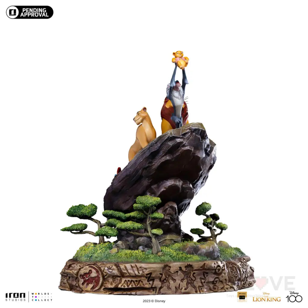 Lion King Diorama Disney Classic Deluxe 1/10 Art Scale Statue Figure