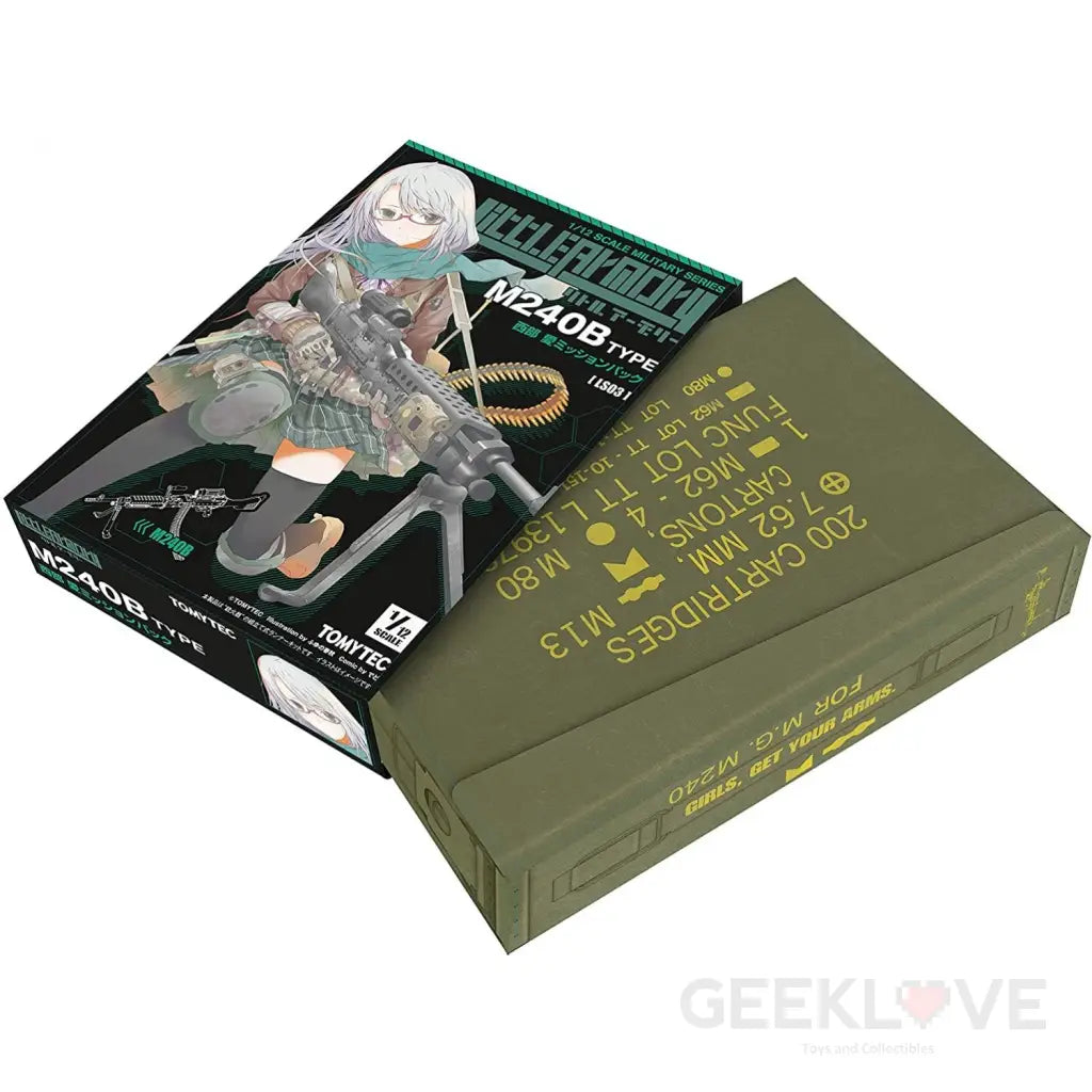 Little Armory 1/12 LS03 M240 Nishibe Ai Mission Pack Plastic Model Kit Dolls Front line - GeekLoveph
