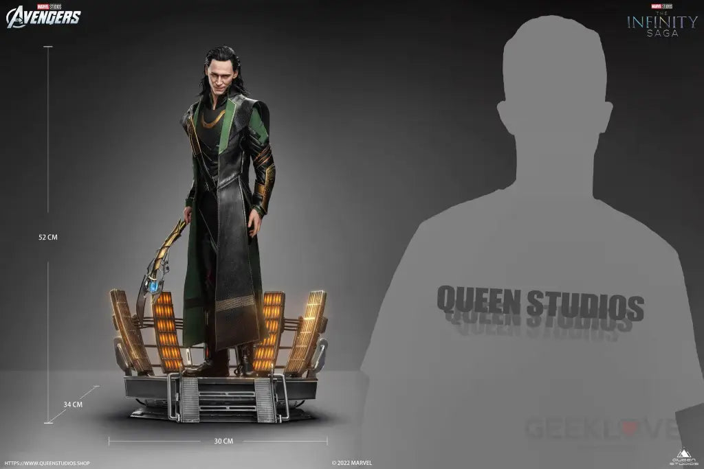 Loki 1/4 Scale Statue - GeekLoveph