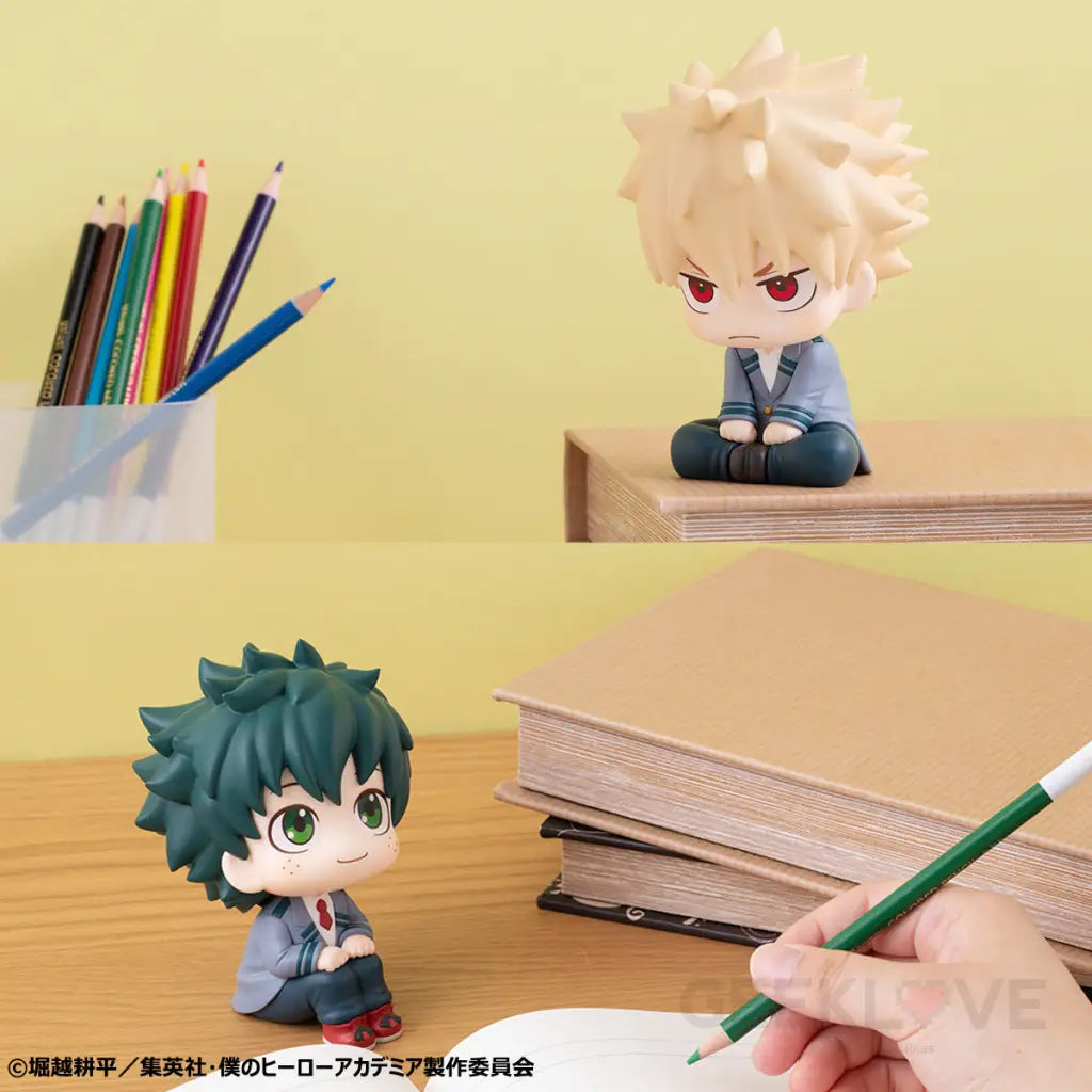 Look Up My Hero Academia Izuku Midoriya & Katsuki Bakugo Set With Gift