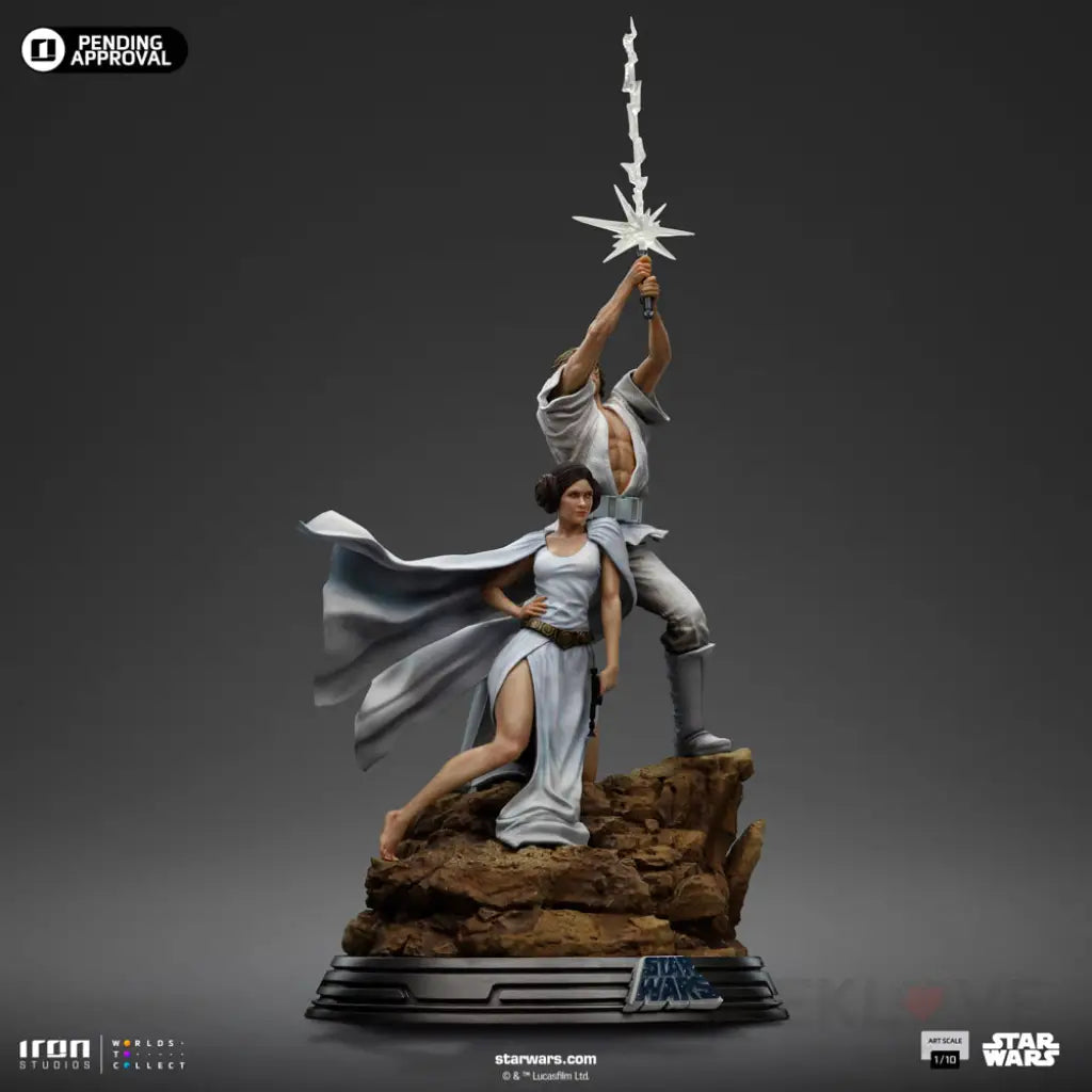 Luke And Leia Deluxe Art Scale 1/10 Figure