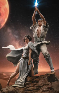 Luke And Leia Deluxe Art Scale 1/10 Figure