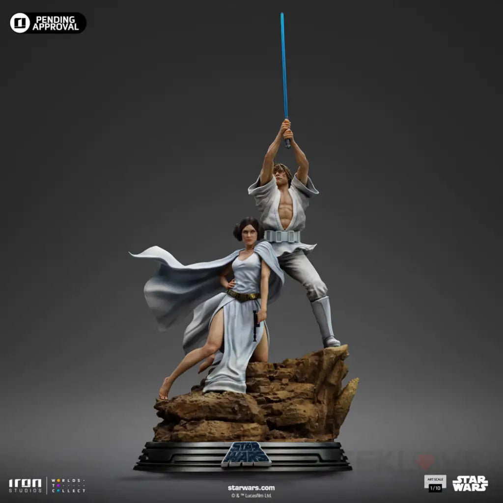 Luke And Leia Deluxe Art Scale 1/10 Figure