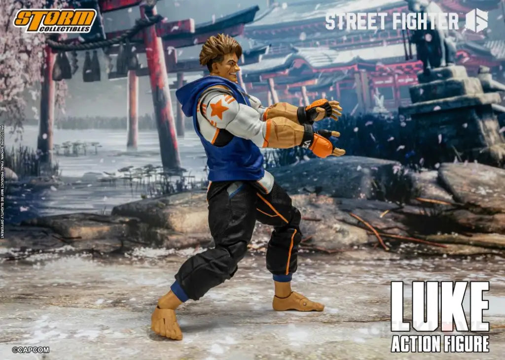 Luke Street Fighter 6 Action Figure