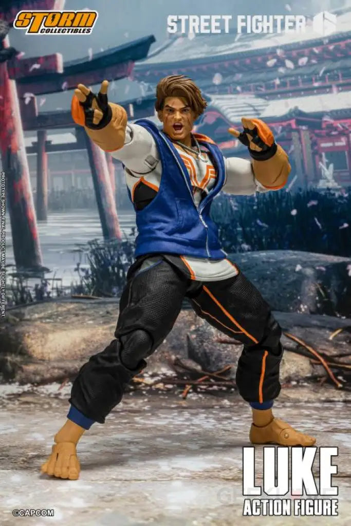 Luke Street Fighter 6 Action Figure