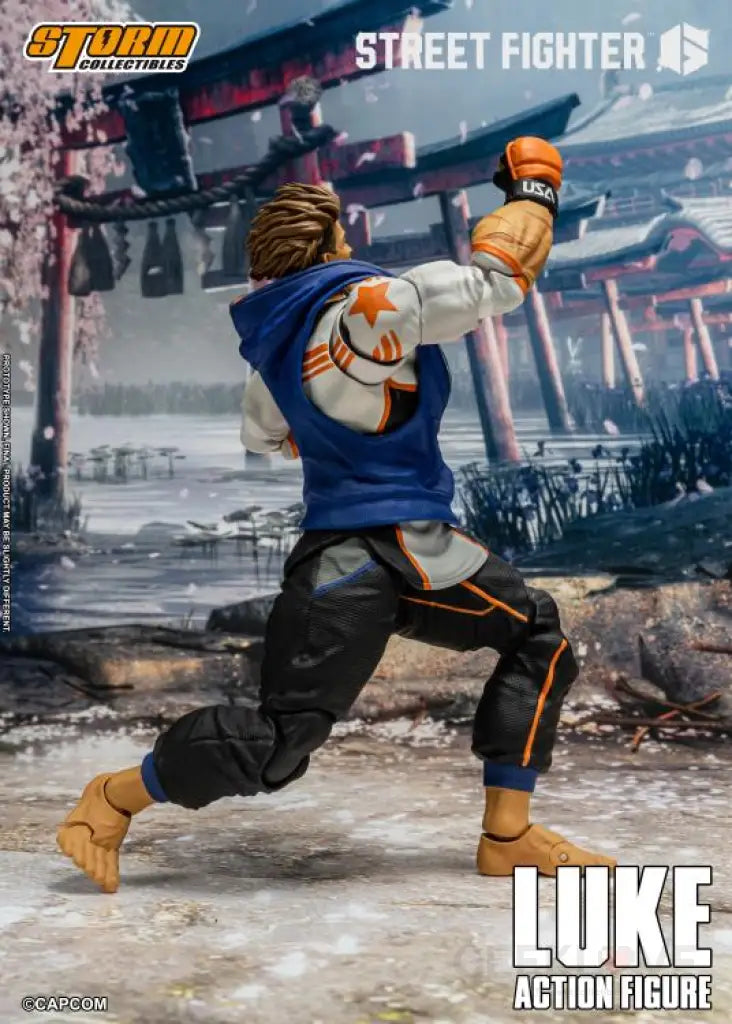 Luke Street Fighter 6 Action Figure