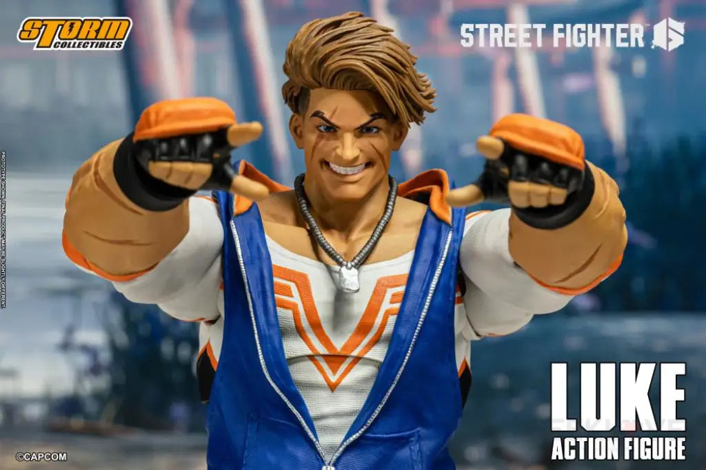 Luke Street Fighter 6 Action Figure