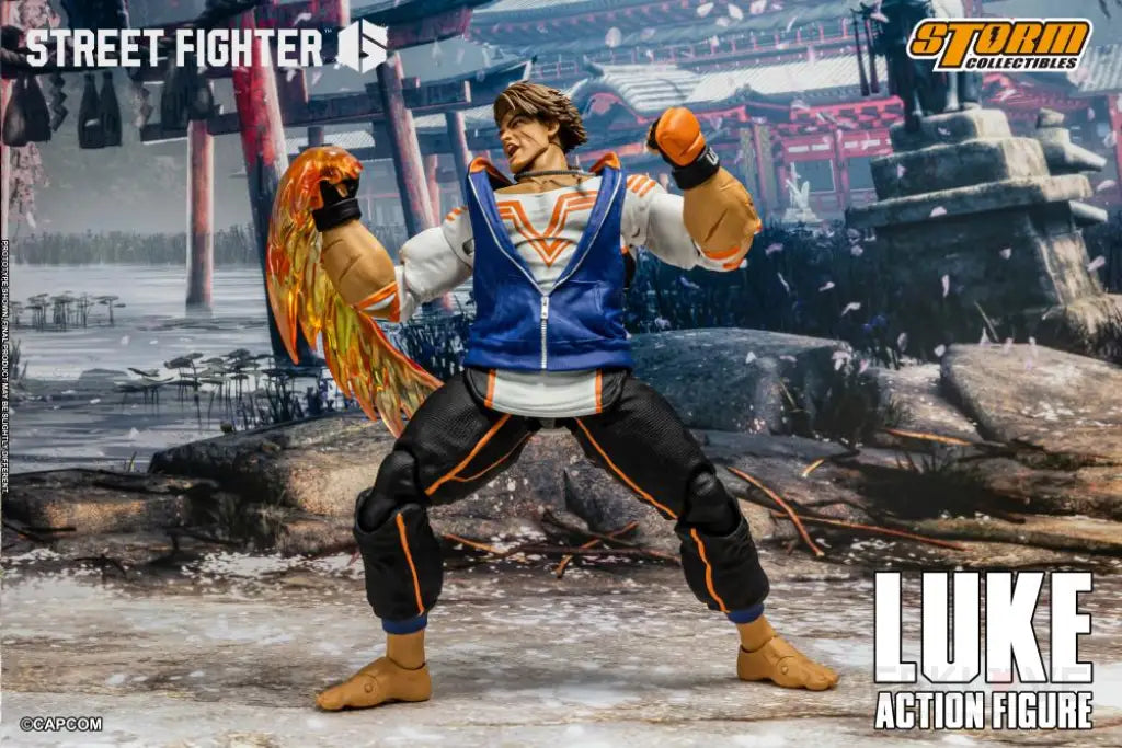Luke Street Fighter 6 Action Figure