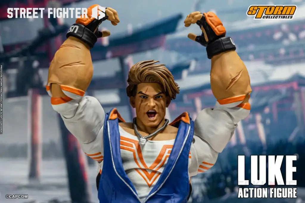 Luke Street Fighter 6 Action Figure