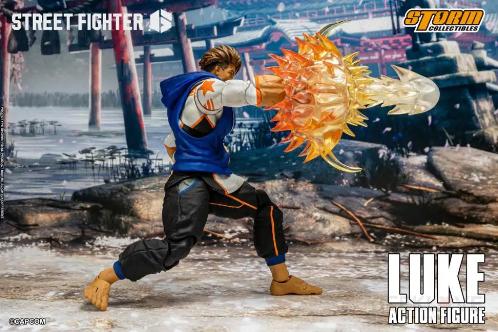 Luke Street Fighter 6 Action Figure